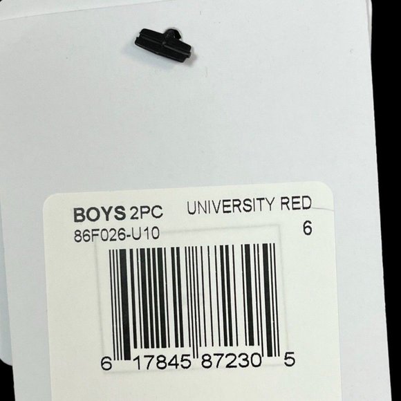 Nike Boys Sporty Logo Just Do it T-Shirt & Shorts Outfit Set Size 4 Blue/Red - Picture 7 of 13